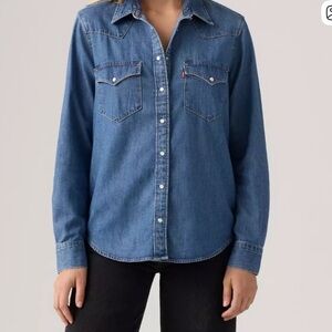 Levi’s denim shirt, S women’s.